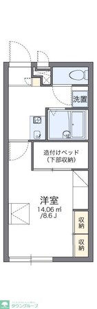 レオパレス文理台の物件間取画像